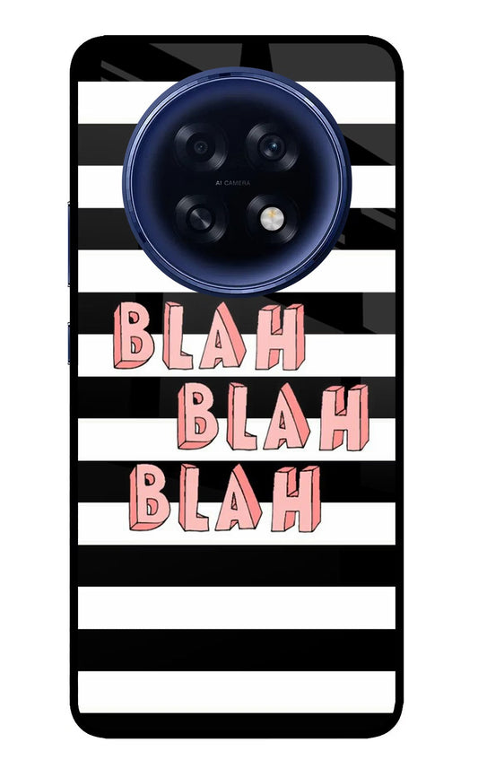 Blah Blah Blah Oppo F31 Pro Plus 5G Glass Case