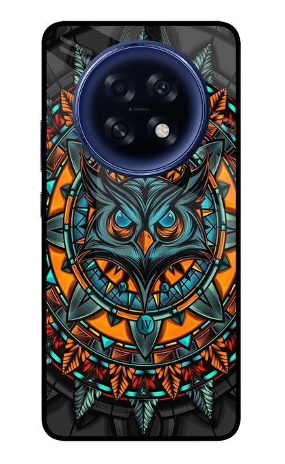 Angry Owl Art Oppo F31 Pro Plus 5G Back Cover