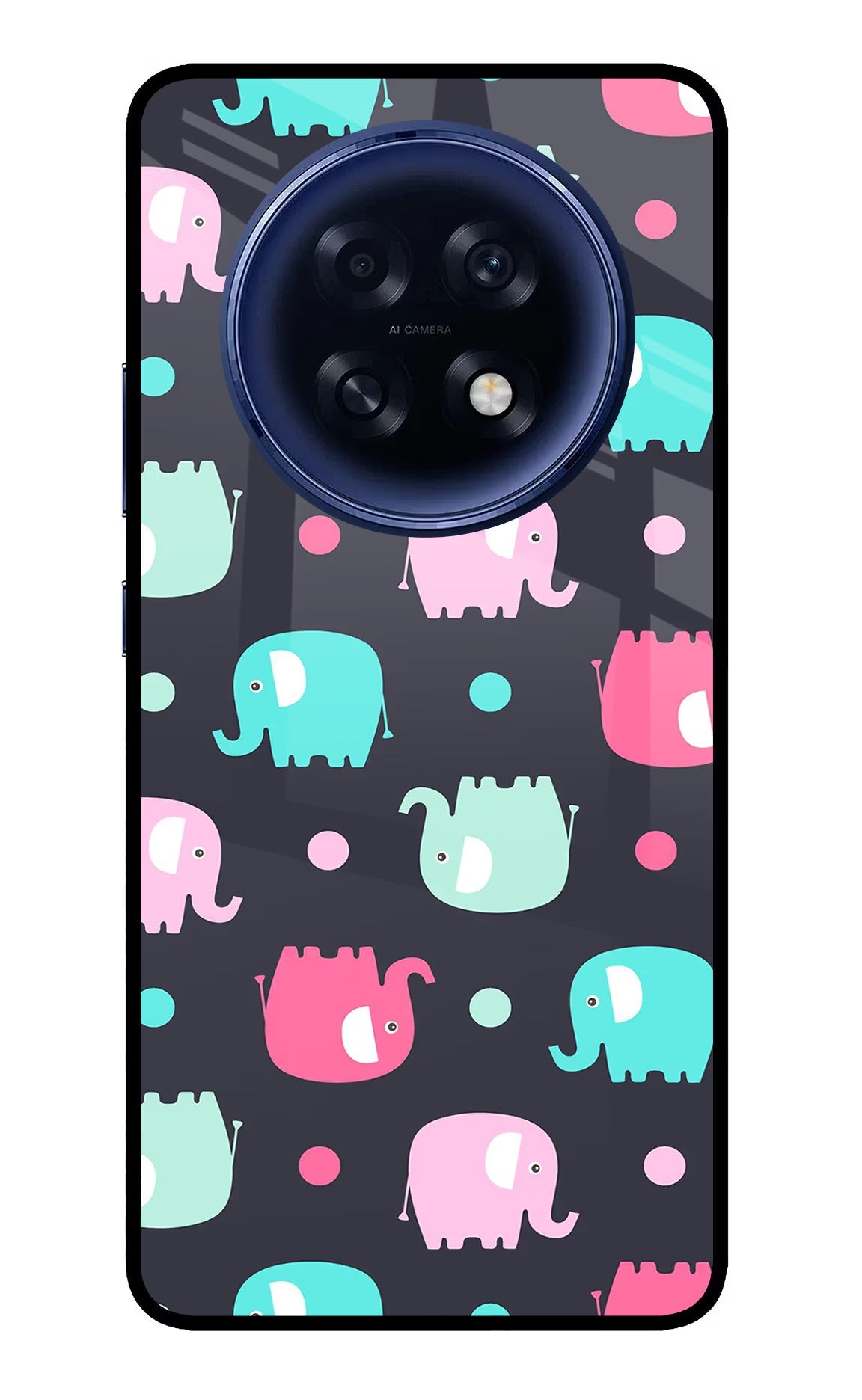 Elephants Oppo F31 Pro Plus 5G Glass Case
