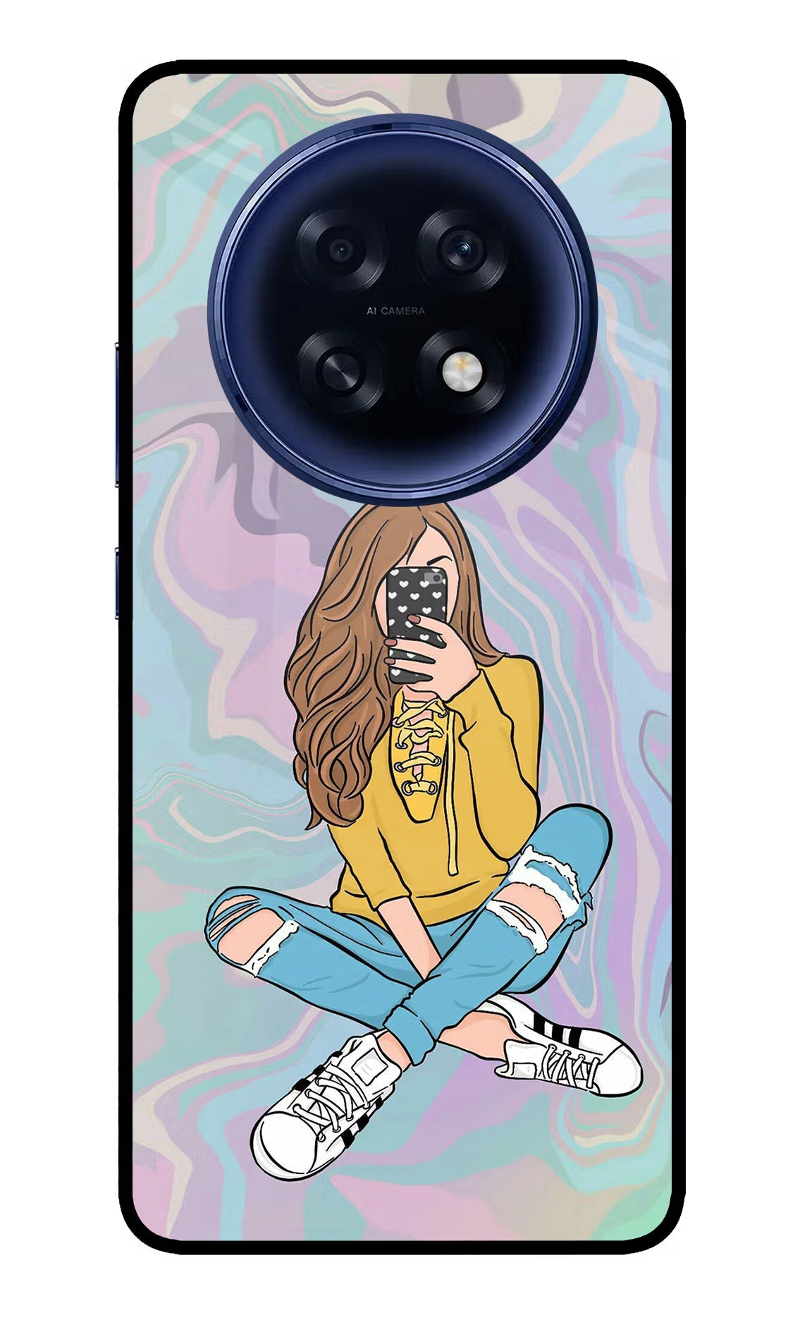 Selfie Girl Oppo F31 Pro Plus 5G Glass Case