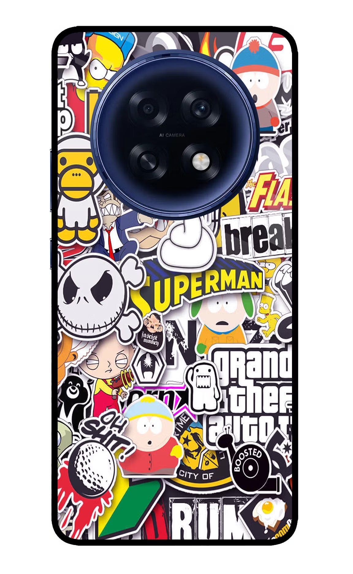Sticker Bomb Oppo F31 Pro Plus 5G Back Cover