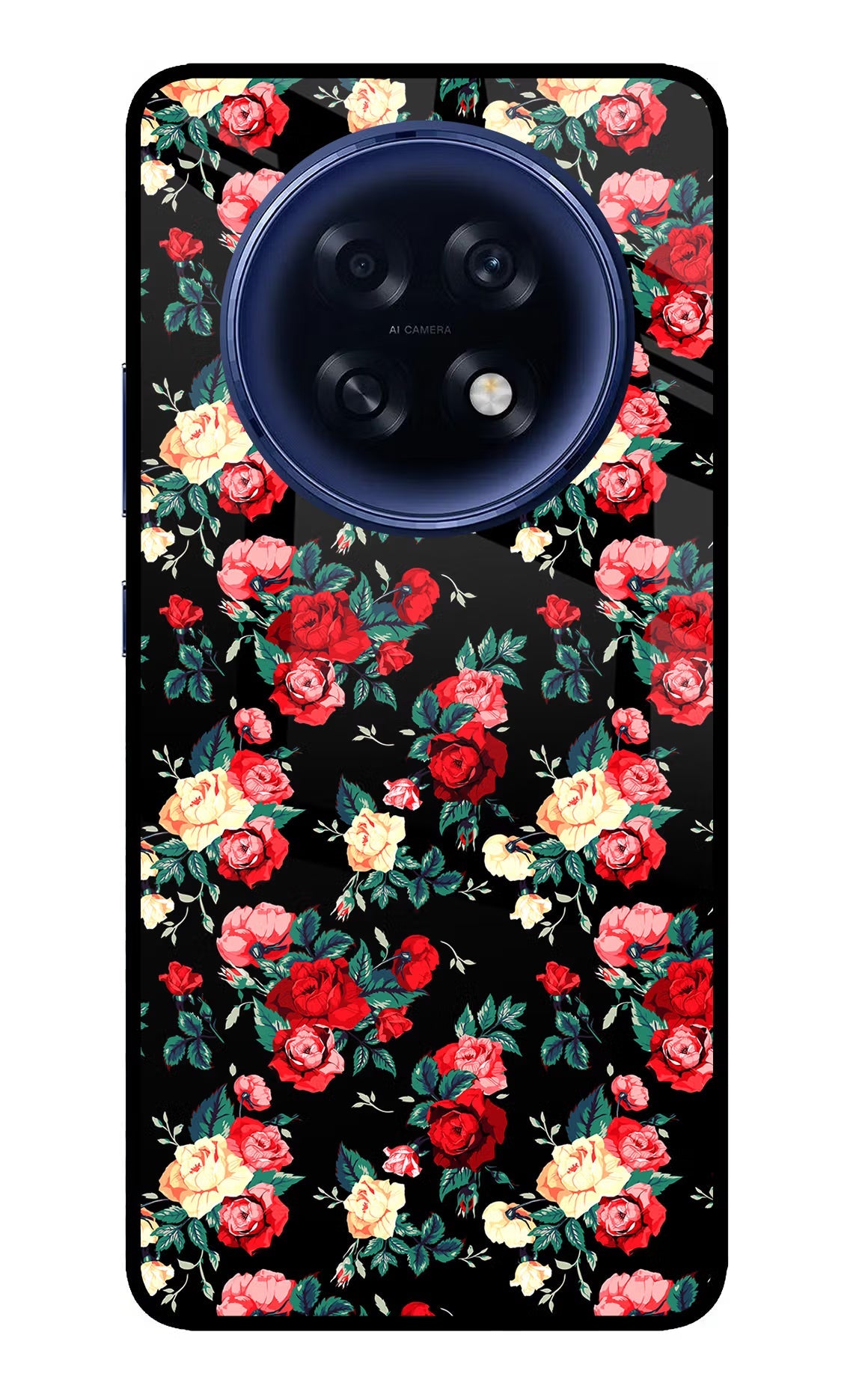 Rose Pattern Oppo F31 Pro Plus 5G Back Cover