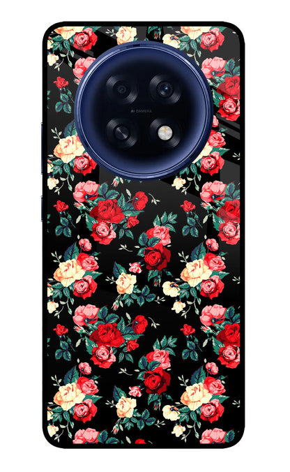 Rose Pattern Oppo F31 Pro Plus 5G Back Cover