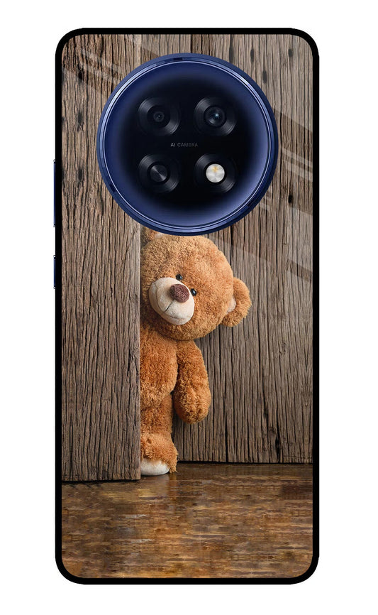 Teddy Wooden Oppo F31 Pro Plus 5G Glass Case
