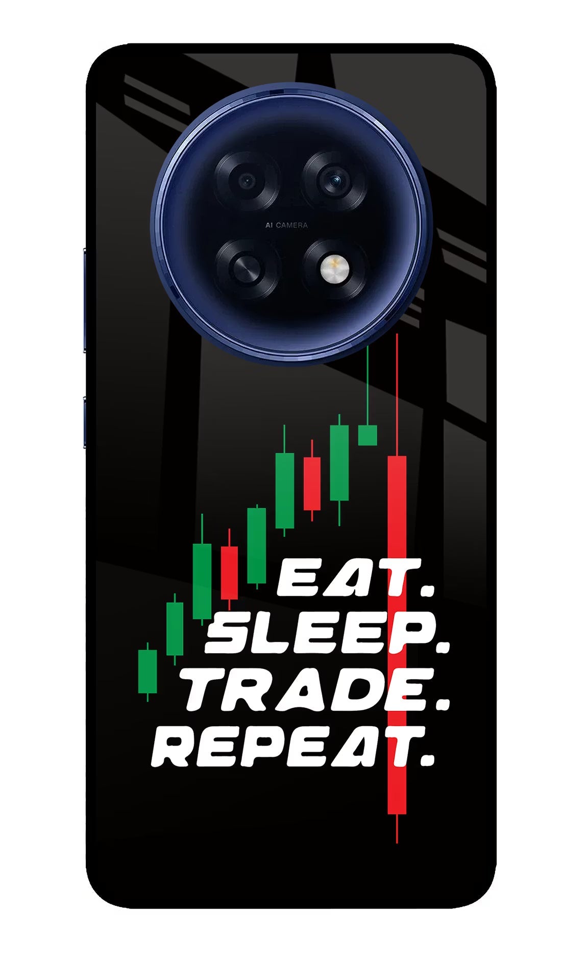 Eat Sleep Trade Repeat Oppo F31 Pro Plus 5G Back Cover