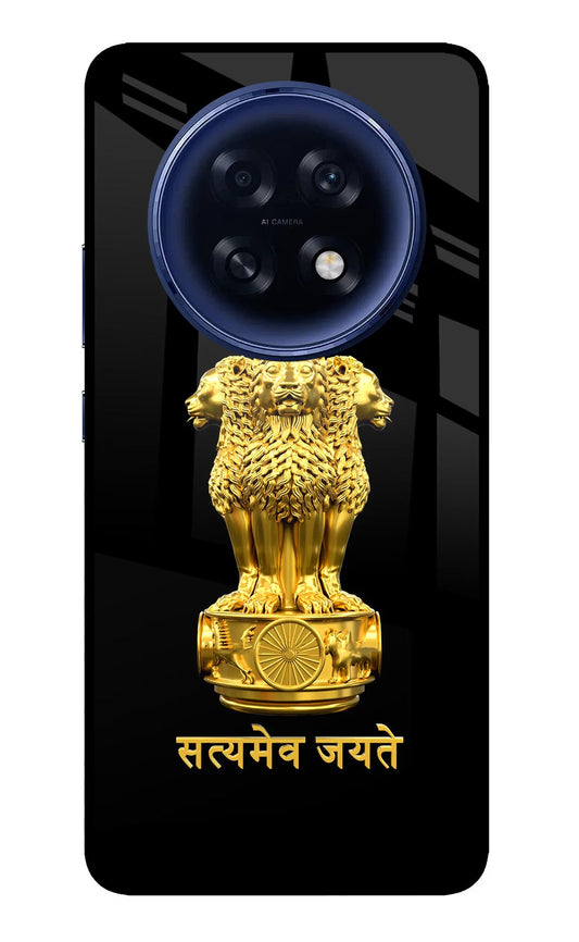 Satyamev Jayate Golden Oppo F31 Pro Plus 5G Glass Case
