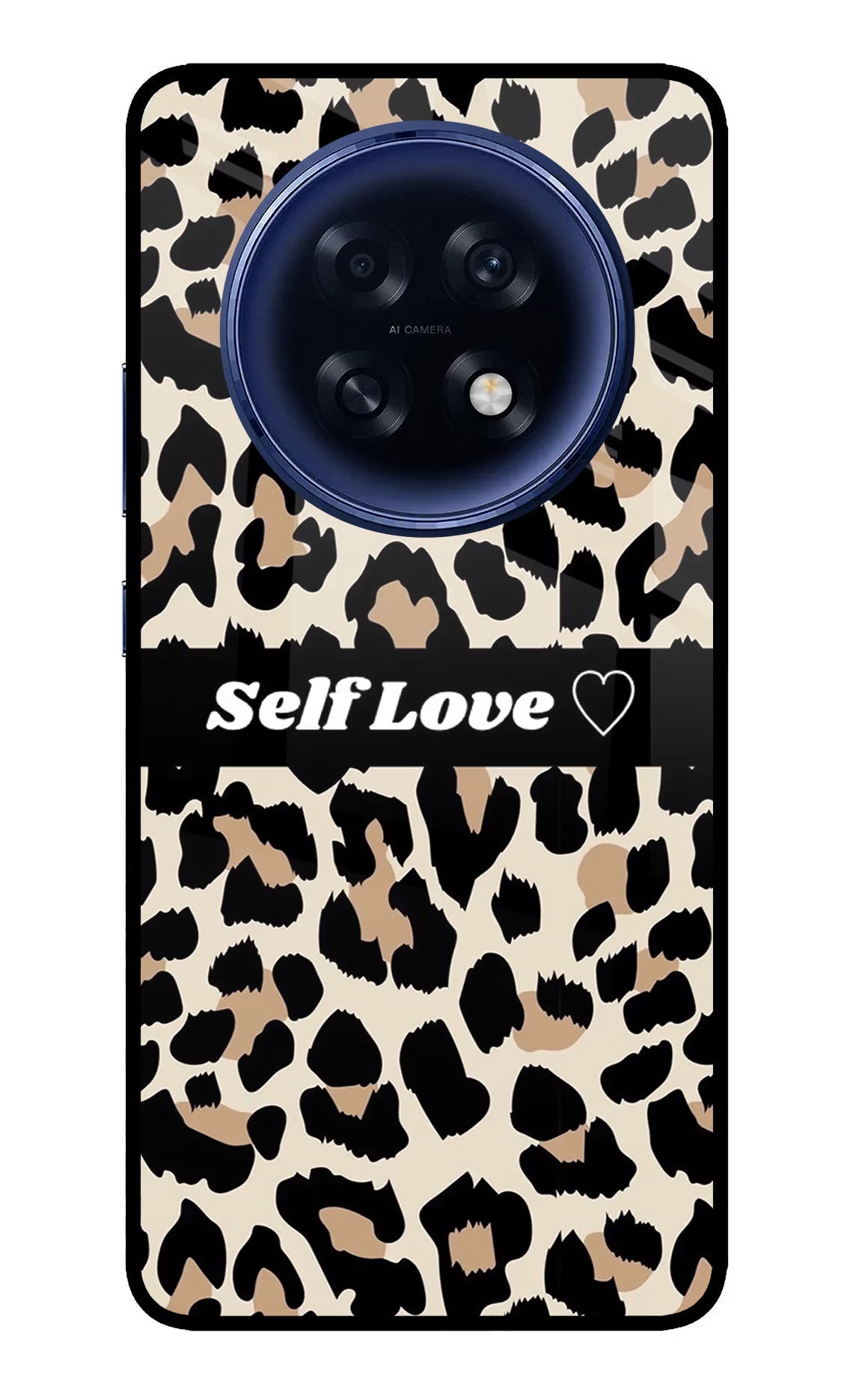 Leopard Print Self Love Oppo F31 Pro Plus 5G Back Cover