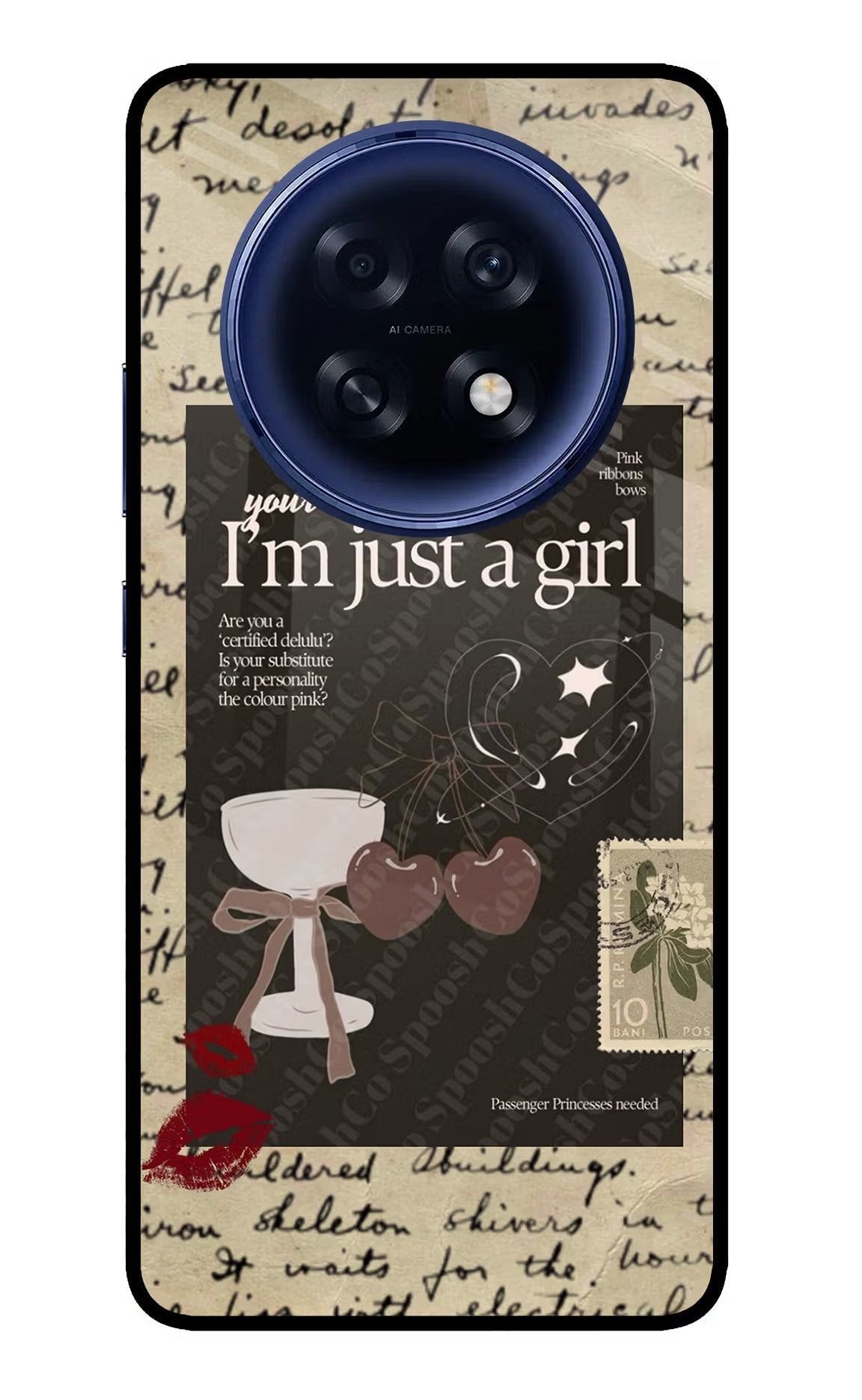 I am just a girl Oppo F31 Pro Plus 5G Back Cover