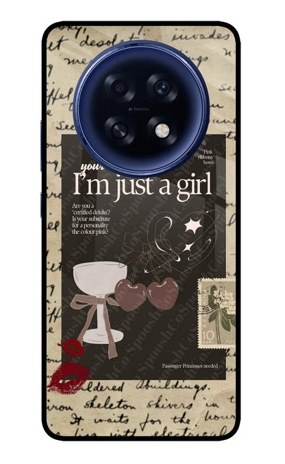 I am just a girl Oppo F31 Pro Plus 5G Back Cover