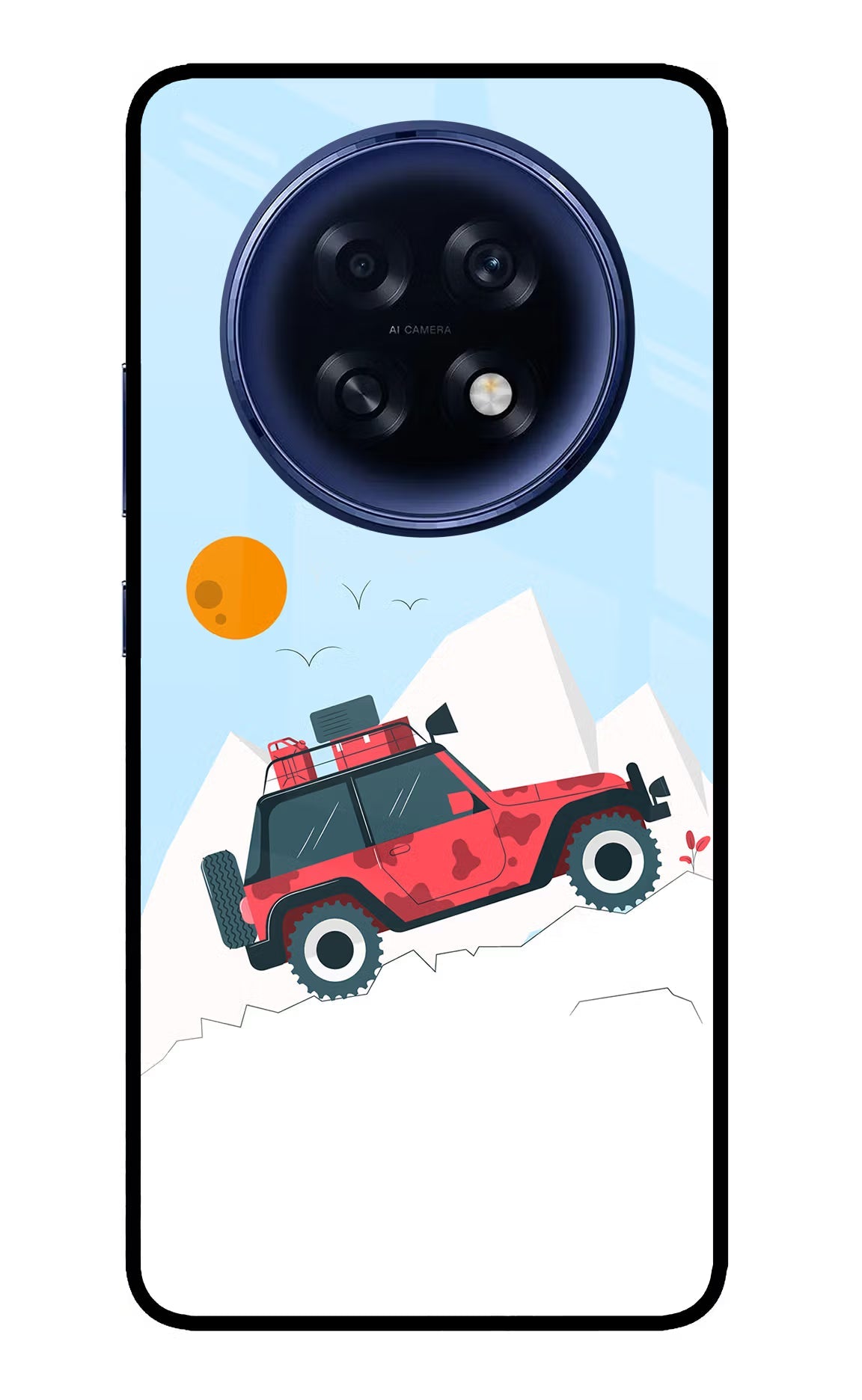 Mountain Trail Beast Oppo F31 Pro Plus 5G Glass Case