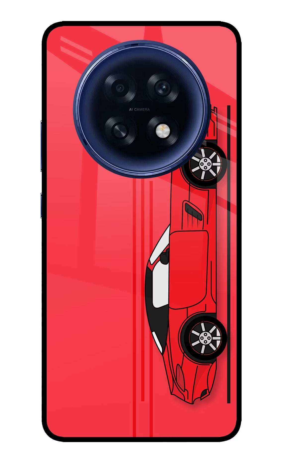 Red Velocity Oppo F31 Pro Plus 5G Back Cover