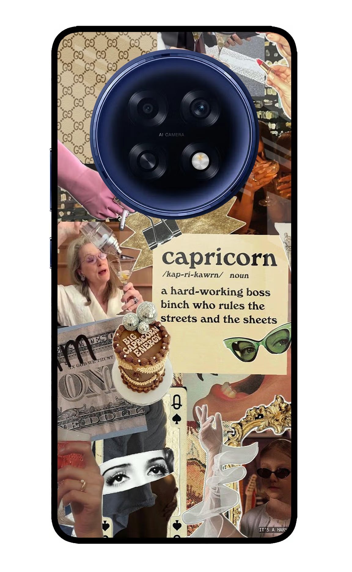 Capricorn Zodiac Oppo F31 Pro Plus 5G Back Cover