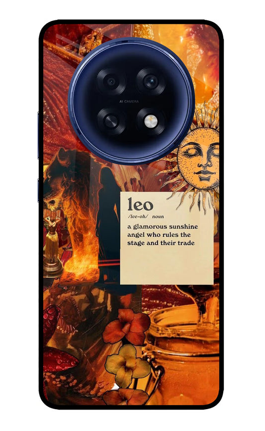 Leo Zodiac Oppo F31 Pro Plus 5G Glass Case