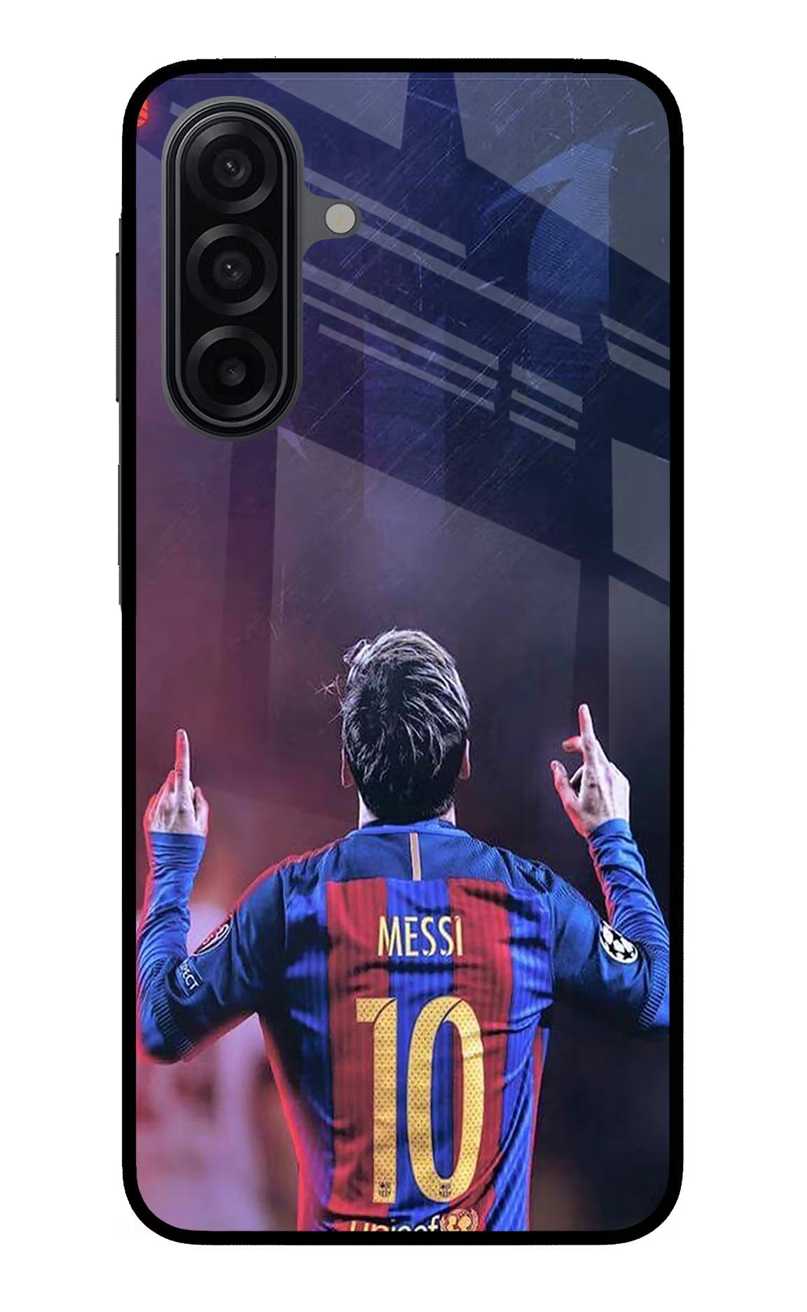 Messi Samsung A17 5G Glass Case