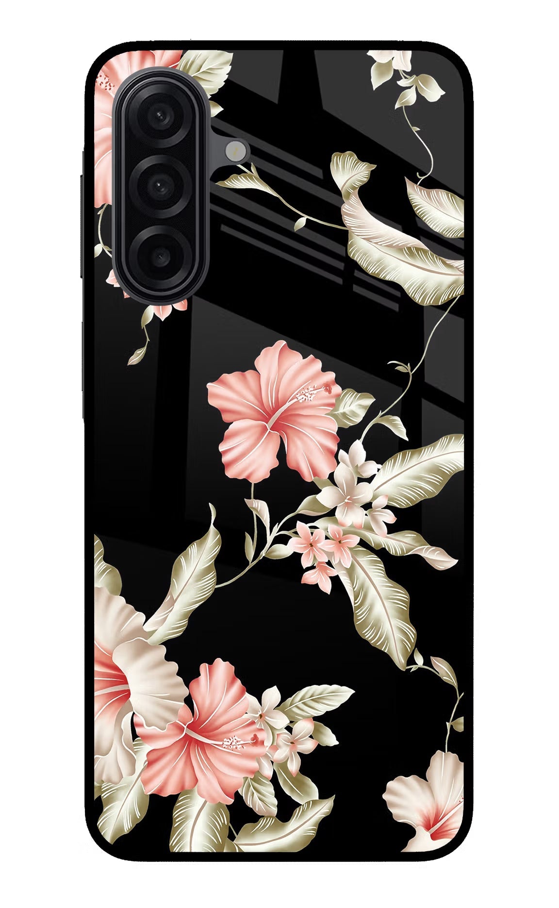 Flowers Samsung A17 5G Glass Case