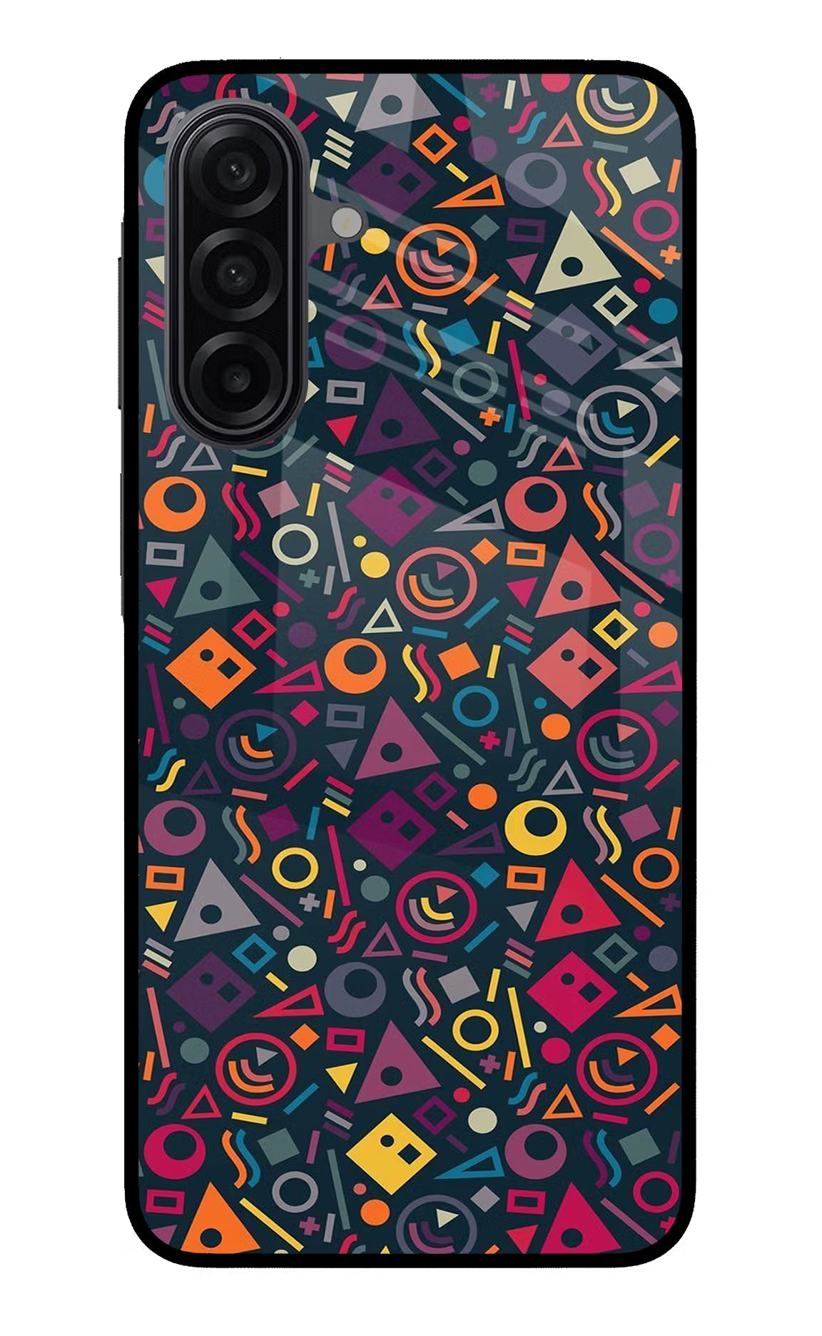 Geometric Abstract Samsung A17 5G Glass Case