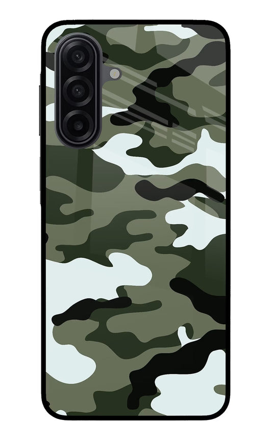 Camouflage Samsung A17 5G Glass Case