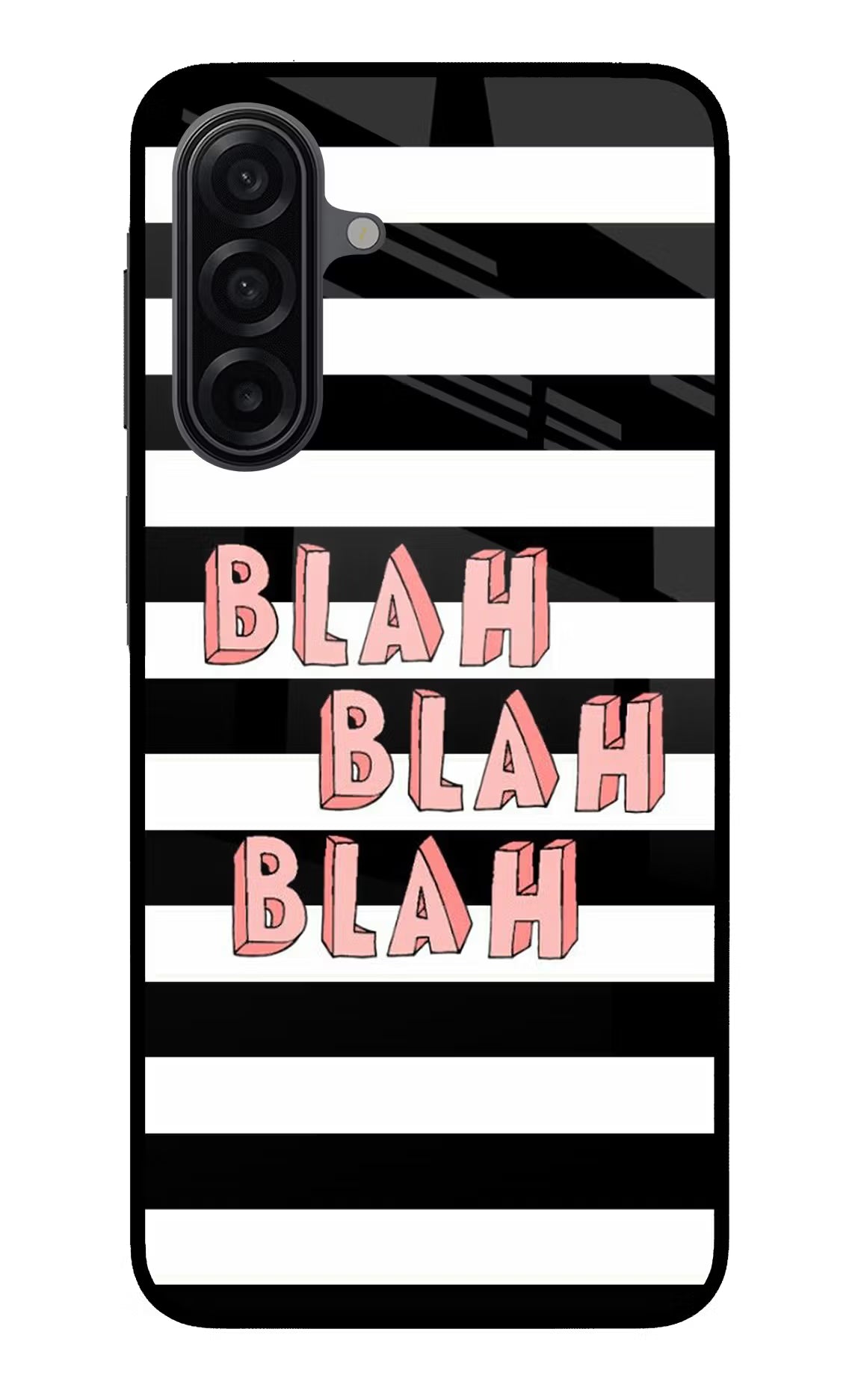 Blah Blah Blah Samsung A17 5G Glass Case