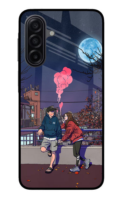 Chilling Couple Samsung A17 5G Back Cover