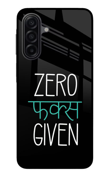 Zero Fucks Given Samsung A17 5G Back Cover