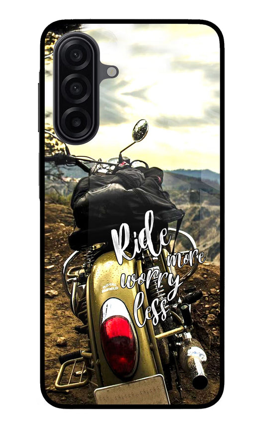 Ride More Worry Less Samsung A17 5G Back Cover