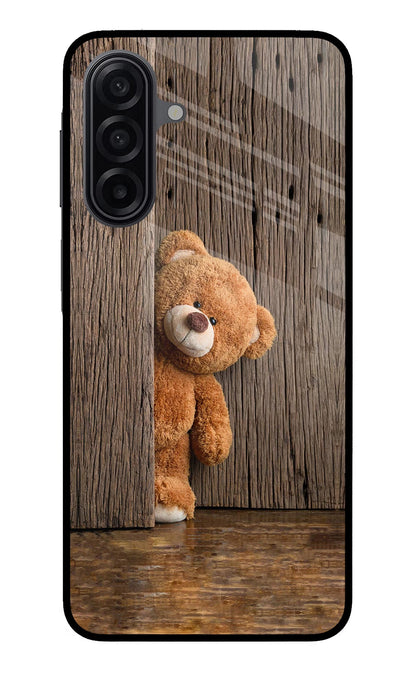Teddy Wooden Samsung A17 5G Back Cover