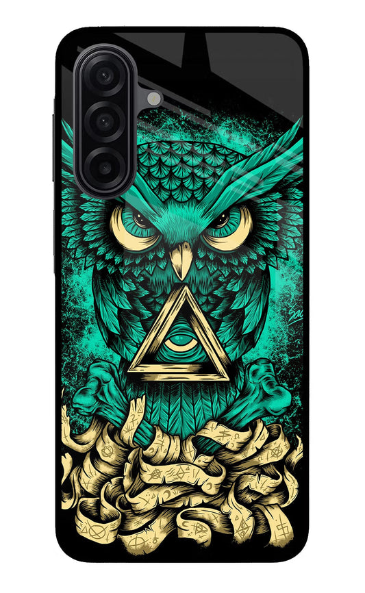 Green Owl Samsung A17 5G Back Cover