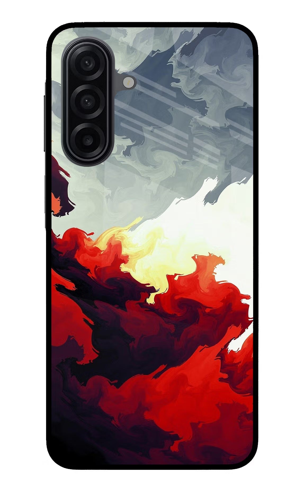 Fire Cloud Samsung A17 5G Back Cover