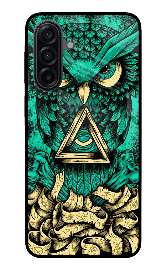 Green Owl Samsung A17 5G Back Cover