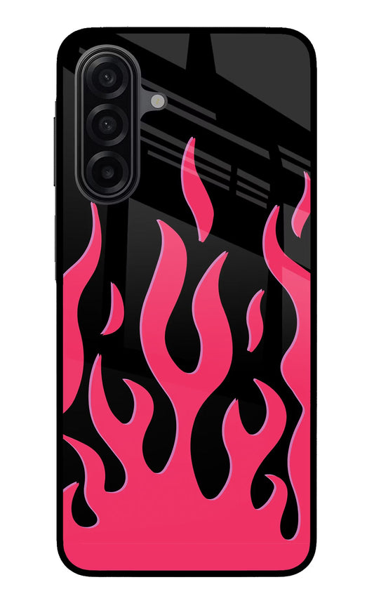 Fire Flames Samsung A17 5G Glass Case