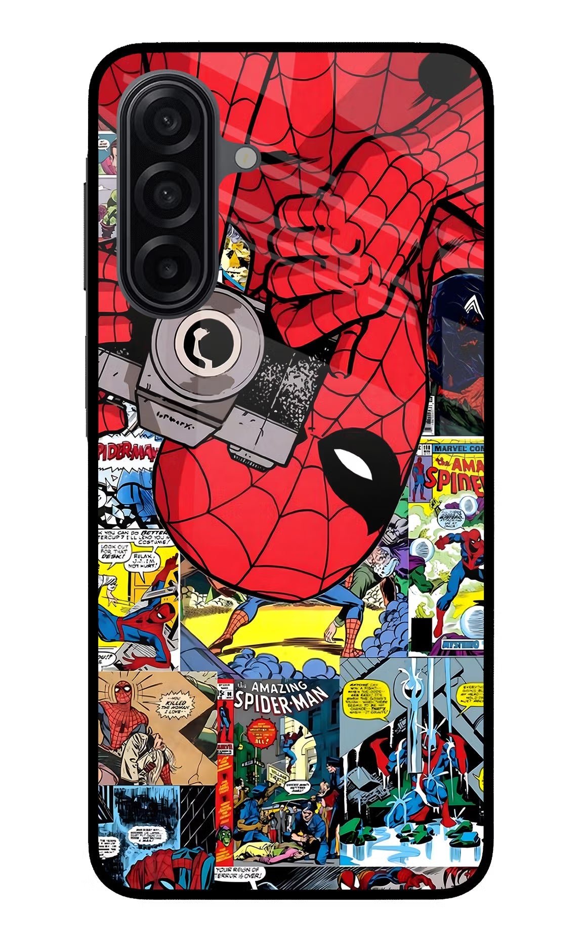 Spider Man Samsung A17 5G Glass Case