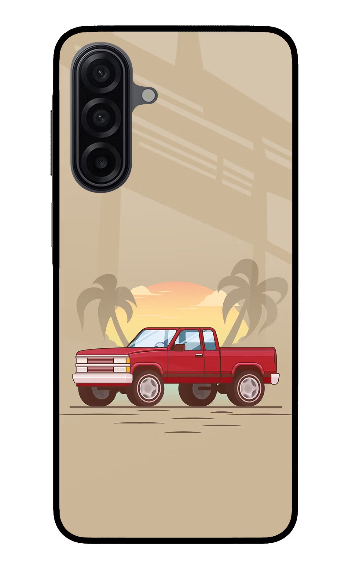 Desert Classic Drive Samsung A17 5G Glass Case