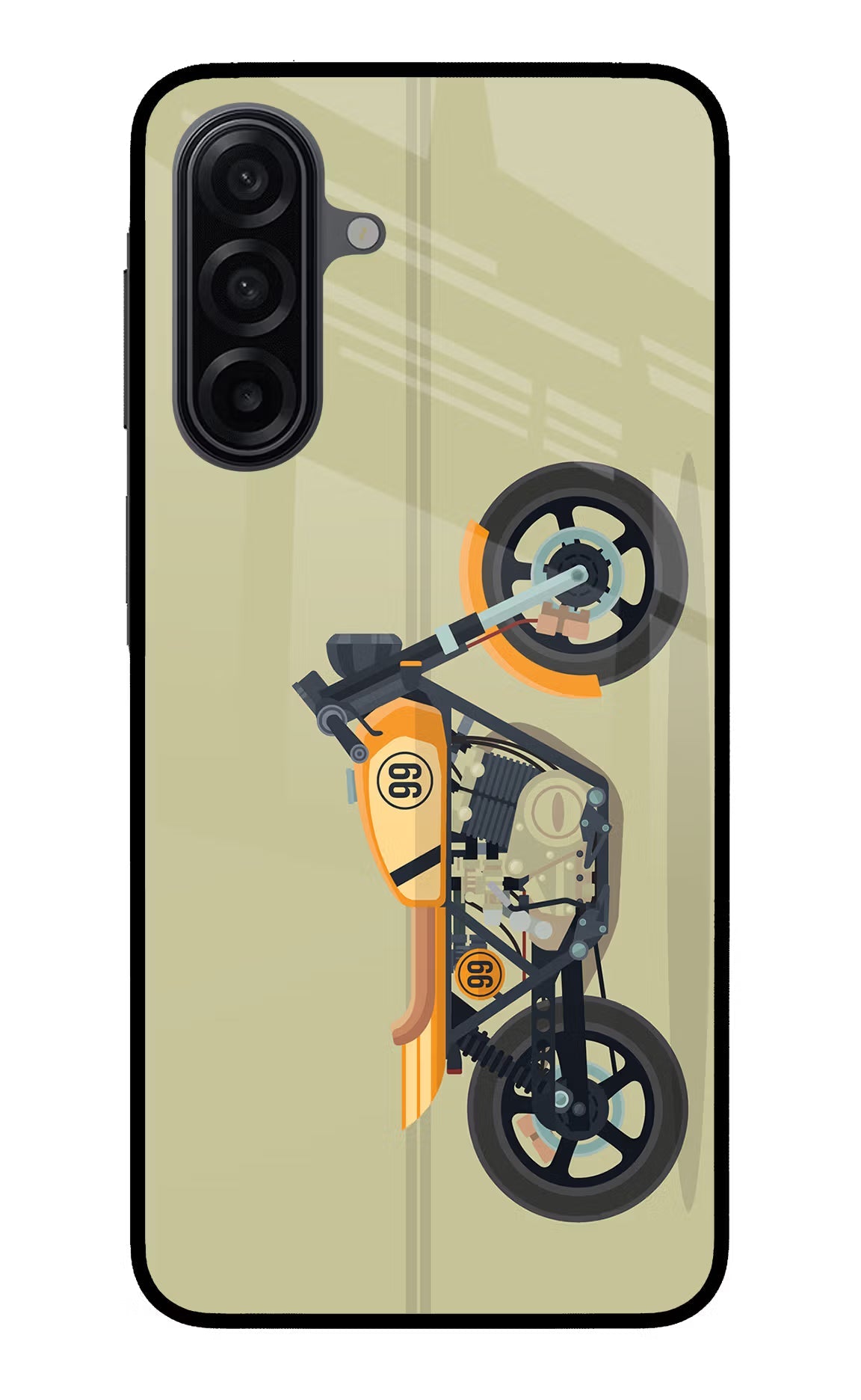 Vertical Speedster Samsung A17 5G Back Cover