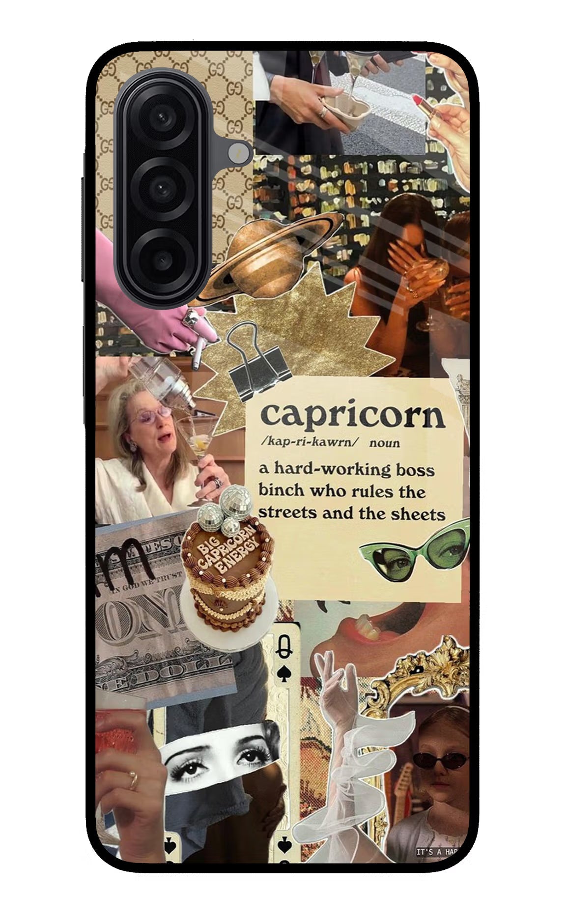 Capricorn Zodiac Samsung A17 5G Back Cover