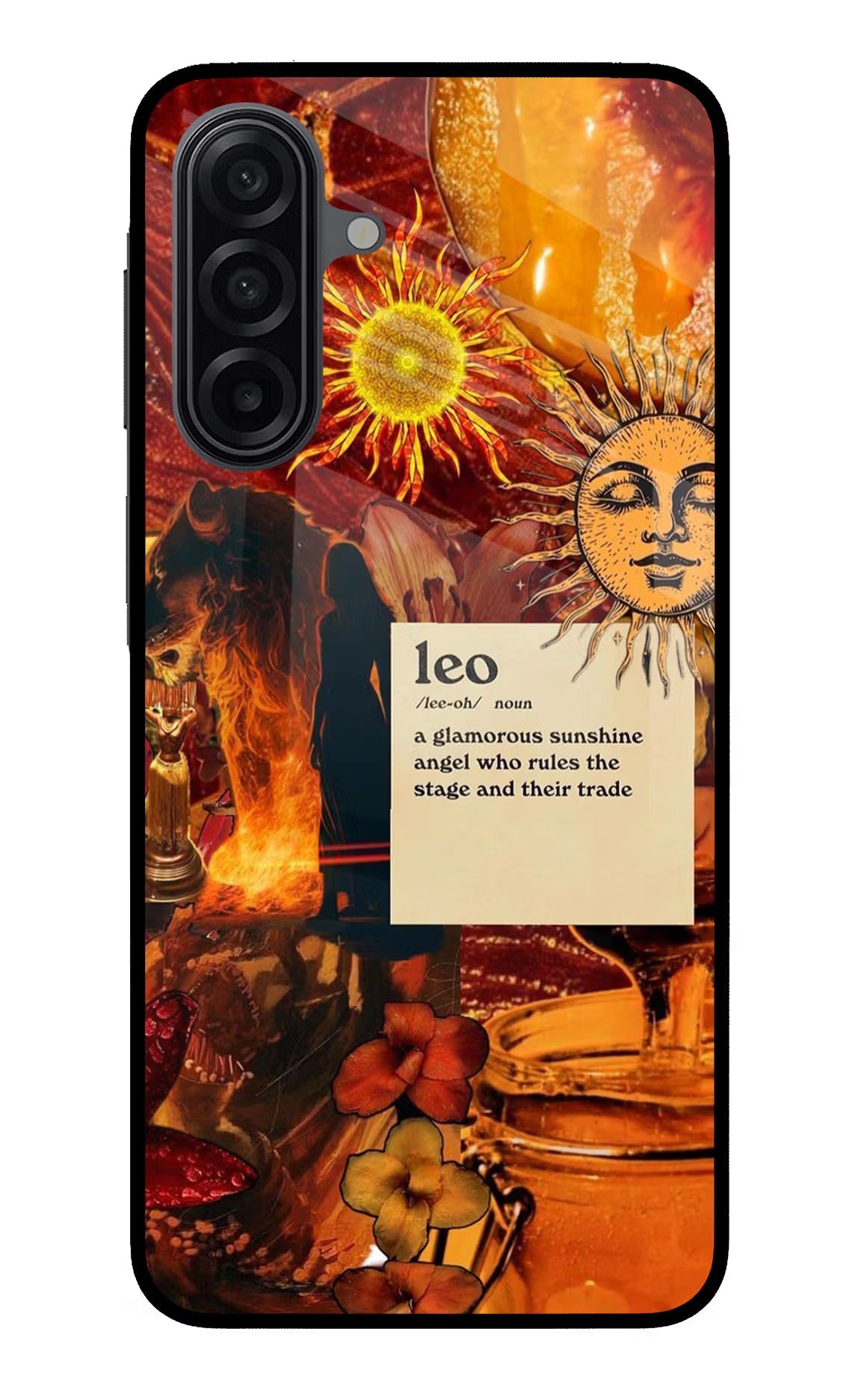 Leo Zodiac Samsung A17 5G Back Cover