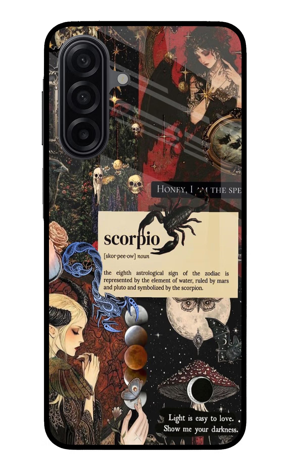 Scorpio Zodiac Samsung A17 5G Glass Case