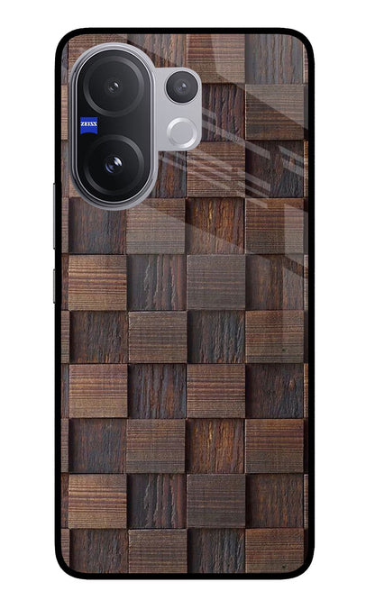 Wooden Cube Design Vivo V60 5G Back Cover