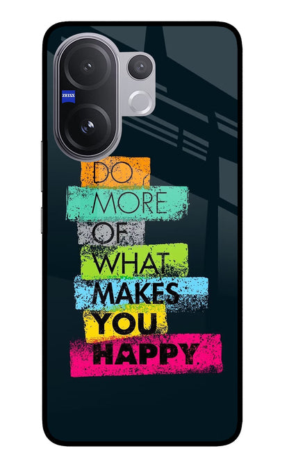 Do More Of What Makes You Happy Vivo V60 5G Back Cover