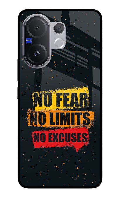 No Fear No Limits No Excuse Vivo V60 5G Back Cover