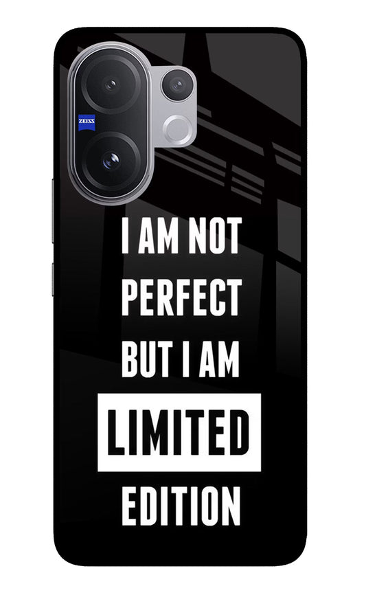 I Am Not Perfect But I Am Limited Edition Vivo V60 5G Back Cover