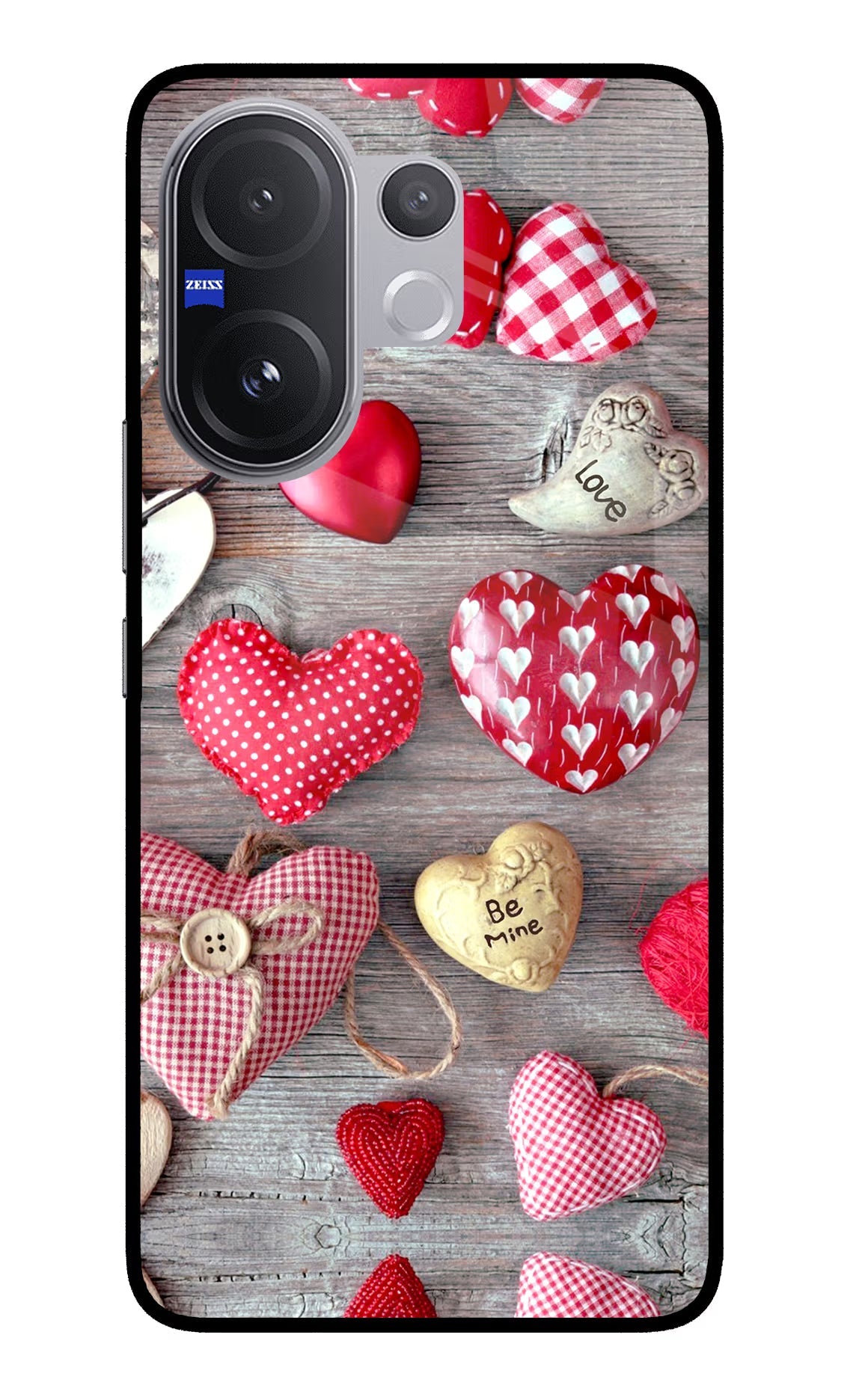 Love Wallpaper Vivo V60 5G Glass Case
