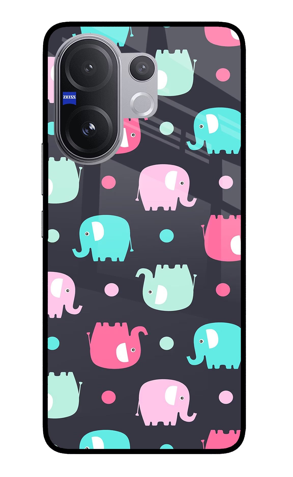Elephants Vivo V60 5G Back Cover
