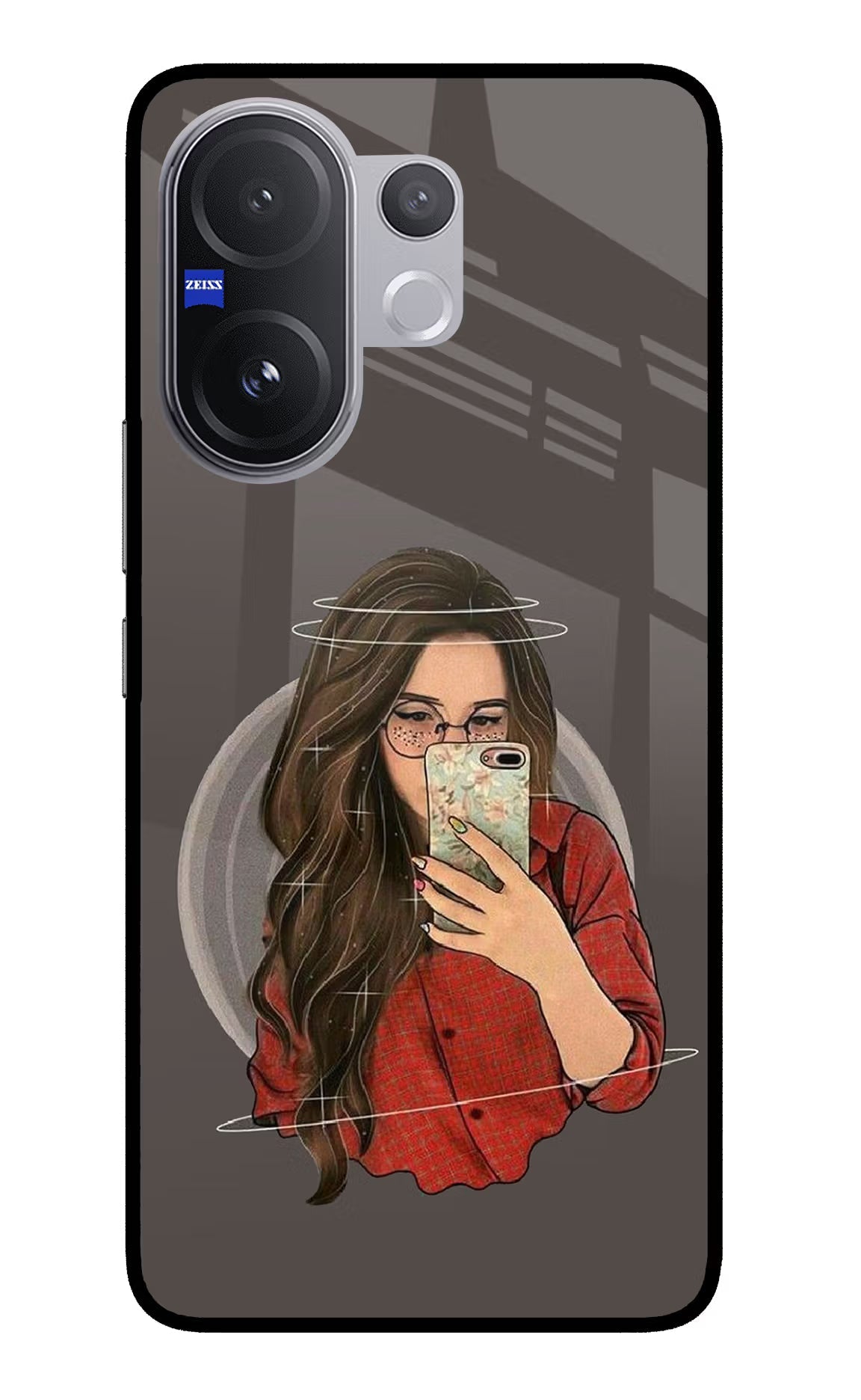 Selfie Queen Vivo V60 5G Glass Case