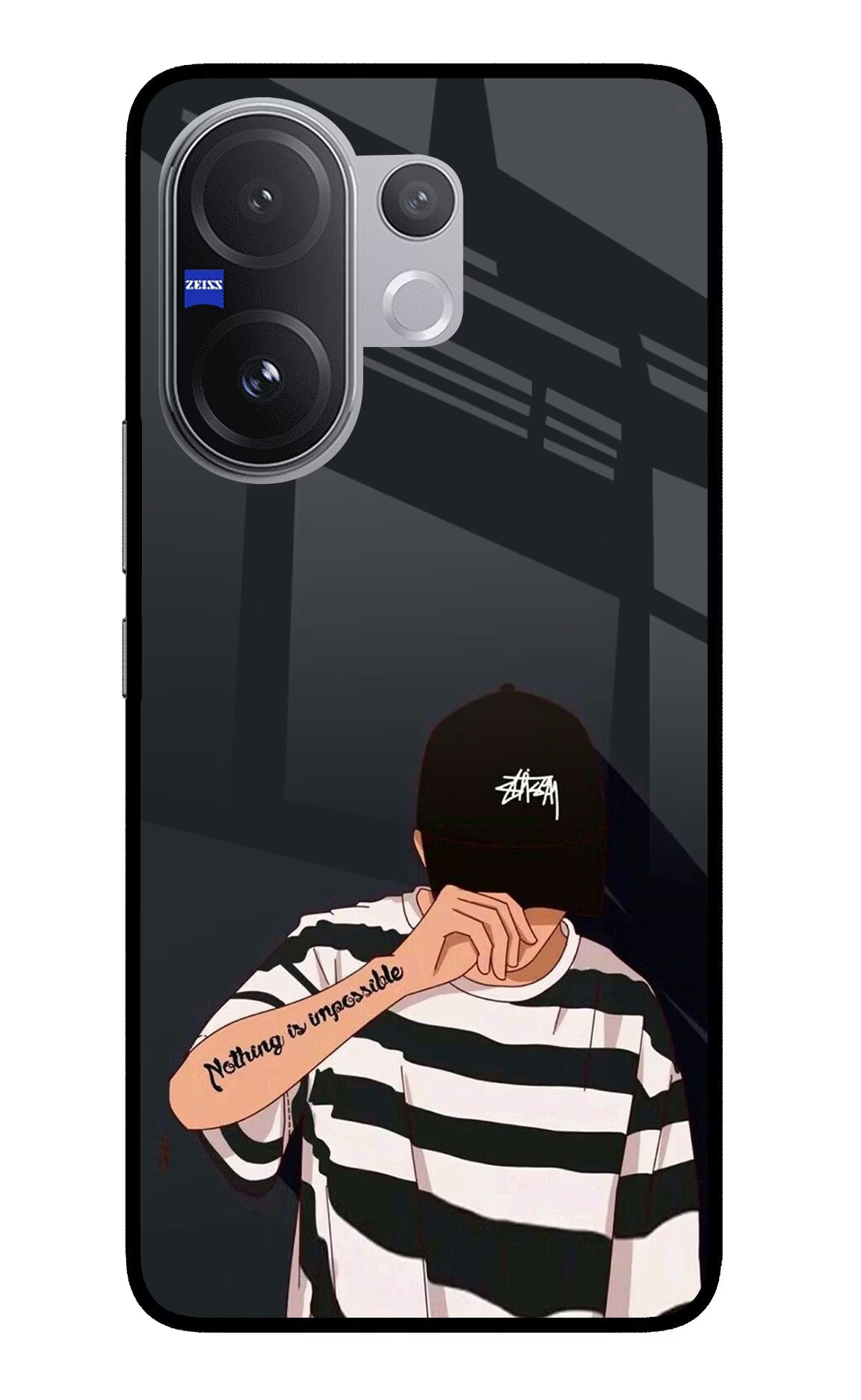 Aesthetic Boy Vivo V60 5G Glass Case