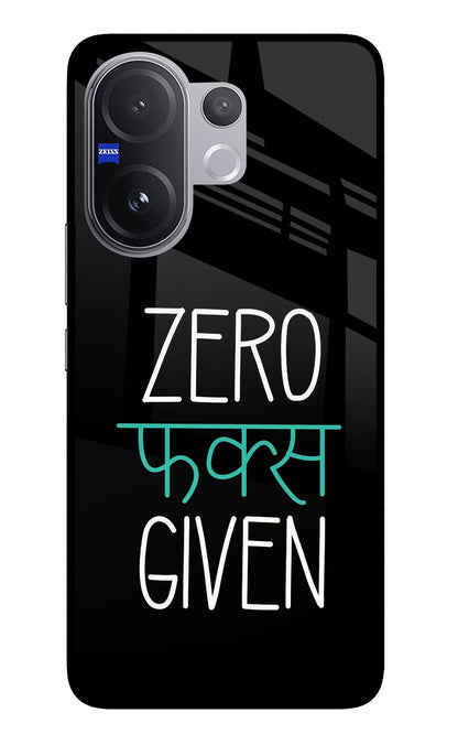 Zero Fucks Given Vivo V60 5G Back Cover
