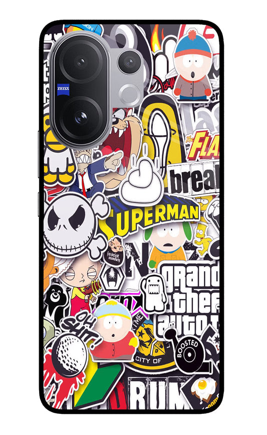 Sticker Bomb Vivo V60 5G Back Cover