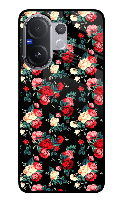 Rose Pattern Vivo V60 5G Back Cover