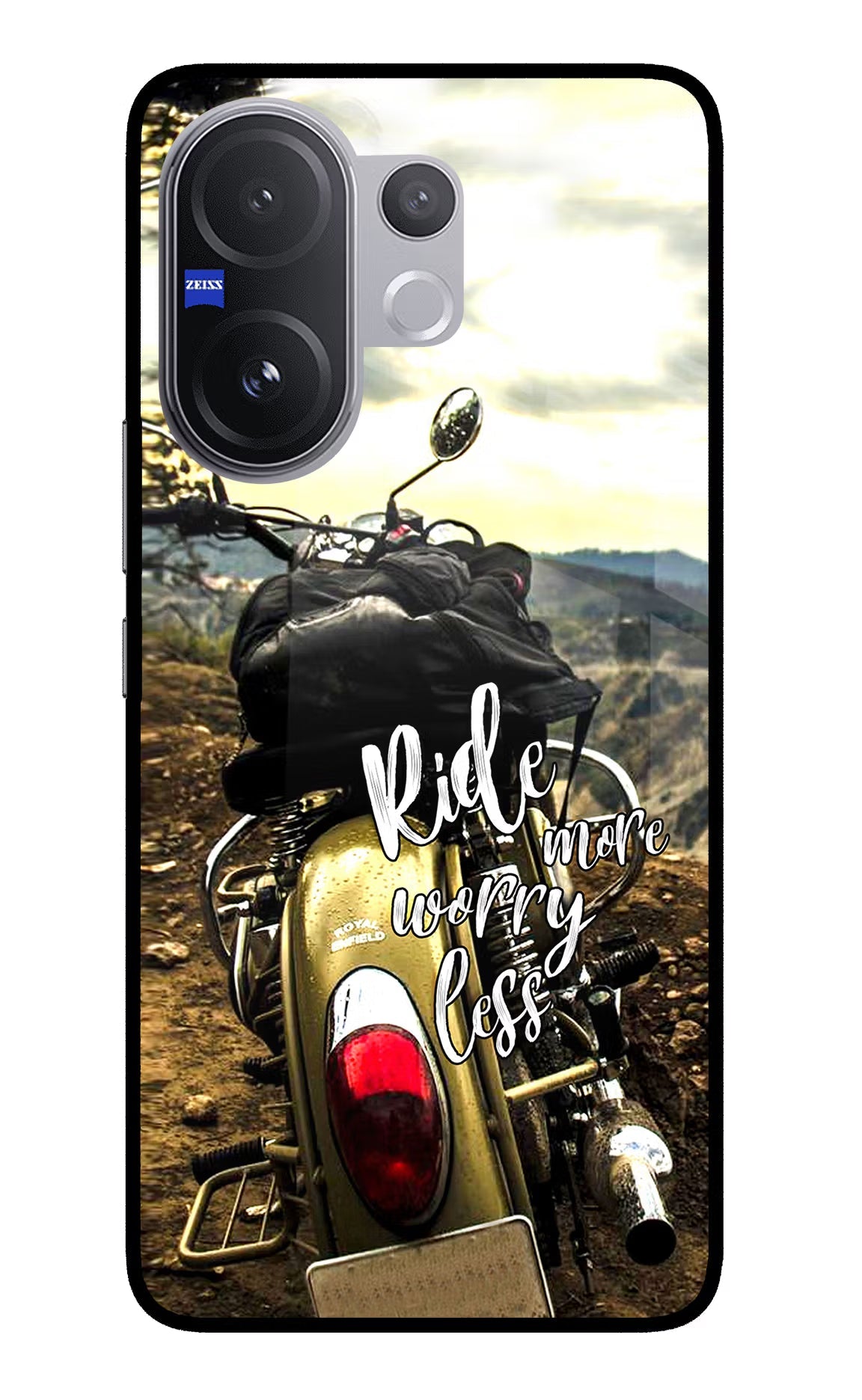 Ride More Worry Less Vivo V60 5G Back Cover