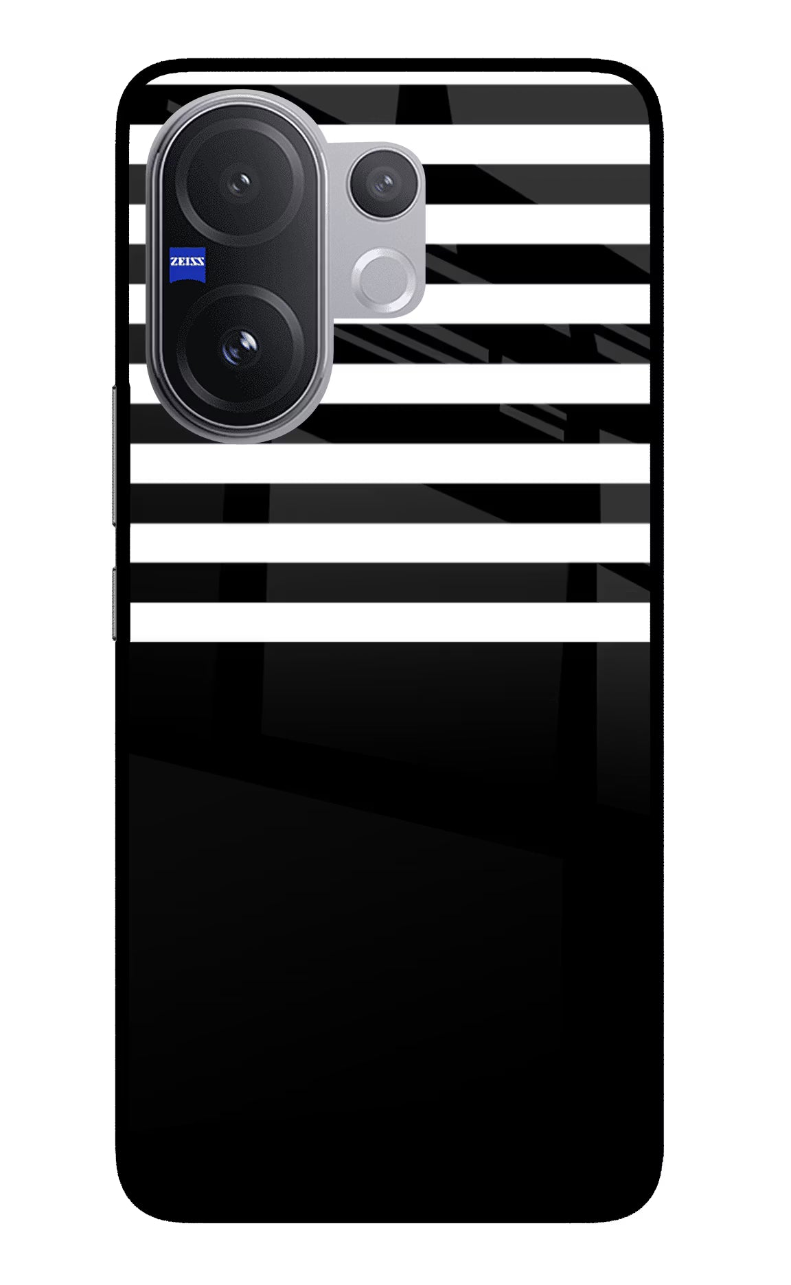 Black and White Print Vivo V60 5G Back Cover