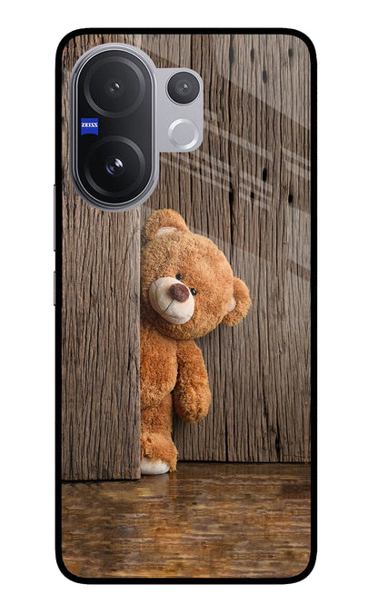 Teddy Wooden Vivo V60 5G Back Cover